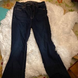 American eagle flare jeans